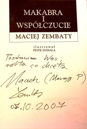 Koncert w Warszawie - dedykacja 1